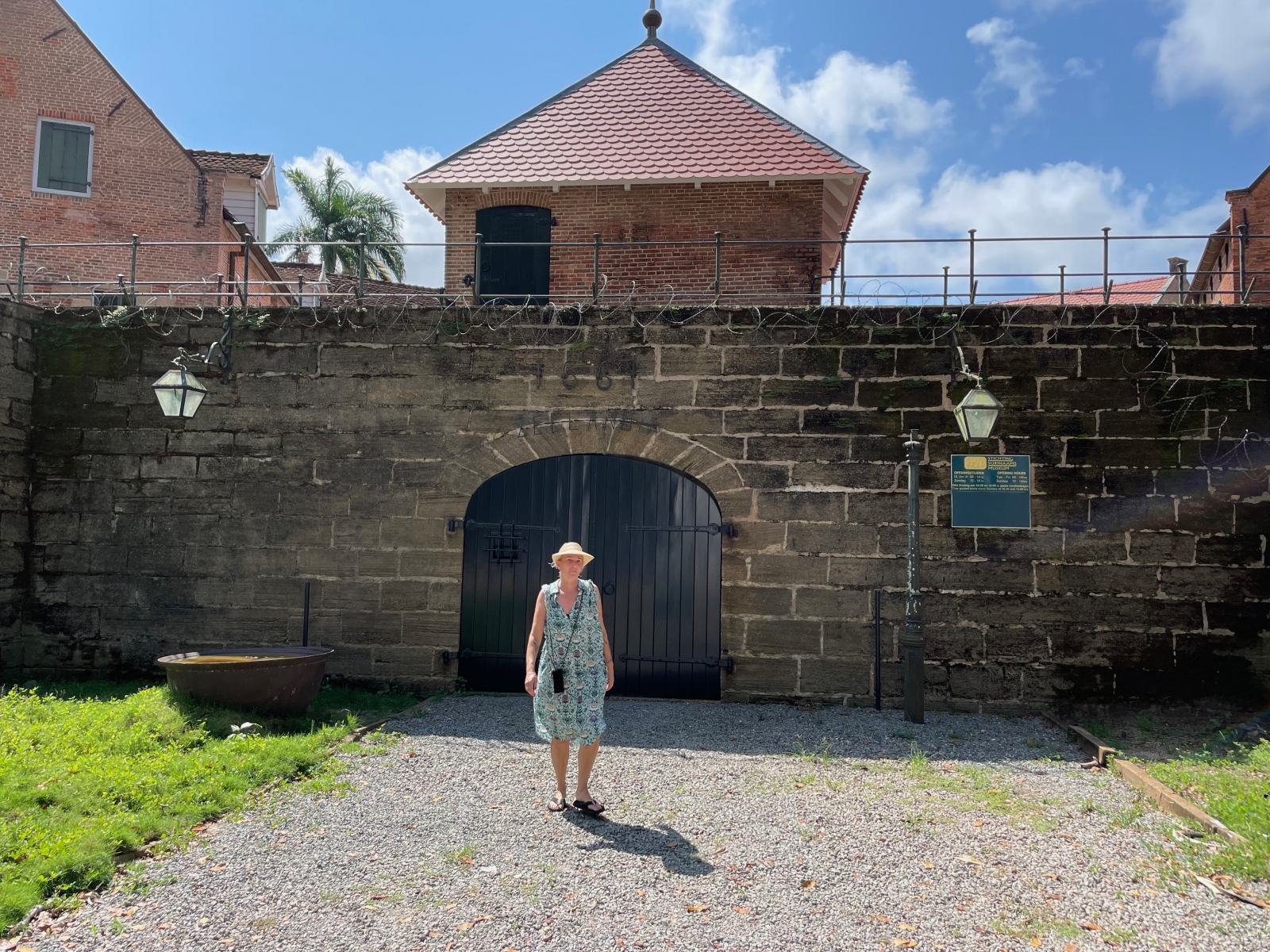Fort Zeelandia gesloten wegens Covid-19